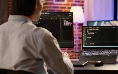Aluno da pós graduação em engenharia de software ead trabalhando