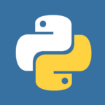 Logo Python - Tecnologia aprendida no curso Ciência de Dados