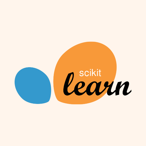 Logo Sci-kit Learn - Tecnologia aprendida no curso Ciência de Dados