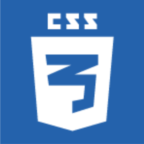 Logo CSS3 - tecnologias Bootcamp Desenvolvedor Full Stack