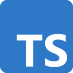 Logo TypeScript - tecnologias Bootcamp Desenvolvedor Full Stack